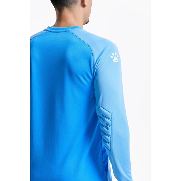 KELME Mens Blue Sz Medium Padded Goalkeeper Soccer Jersey & Shorts Set NEW NWT - Picture 3 of 6